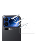 Гидрогелевая пленка Hydrogel Film для Xiaomi 17 Pro Max на камеру 4 шт, Transparent