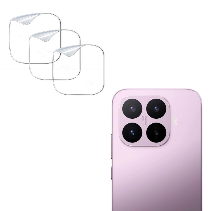 Гідрогелева плівка Hydrogel Film для Xiaomi 17T на камеру, Transparent