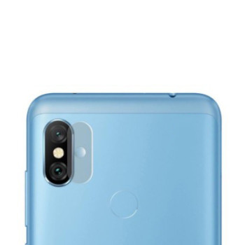 Противоударная гидрогелевая пленка Hydrogel Film для Xiaomi Redmi Note 6 Pro на камеру 3 шт, Transparent