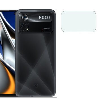 Протиударна гідрогелева плівка Hydrogel Film для Xiaomi Poco X4 Pro 5G на камеру 2шт, Transparent