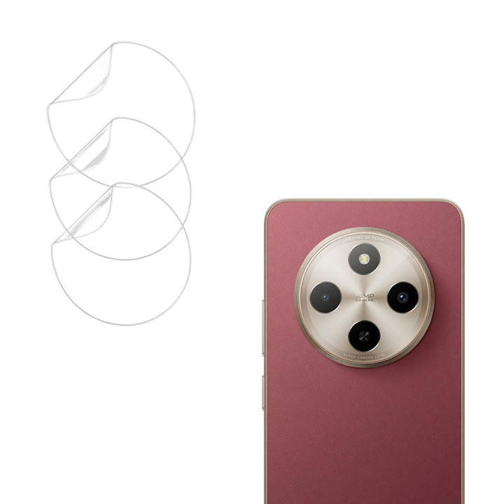 Гідрогелева плівка Hydrogel Film для Xiaomi Redmi 17C 4G на камеру 3 шт, Transparent