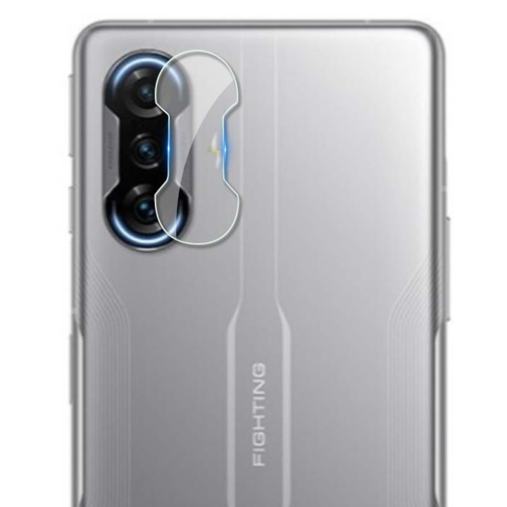 Противоударная гидрогелевая пленка Hydrogel Film для Xiaomi Redmi K40 Gaming на камеру 3 шт, Transparent