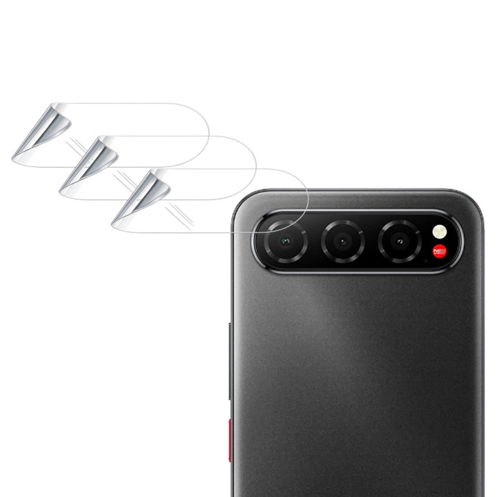 Гідрогелева плівка Hydrogel Film для ZTE nubia Air​​ на камеру 3 шт, Transparent