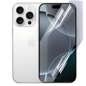 Протиударна гідрогелева плівка Hydrogel Film для iPhone 16 Pro, Transparent
