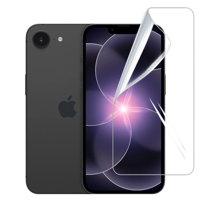 Гидрогелевая пленка Hydrogel Film для iPhone 17e, Transparent