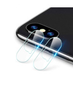 Противоударная гидрогелевая пленка Hydrogel Film для Apple iPhone XS 3шт на камеру, Transparent