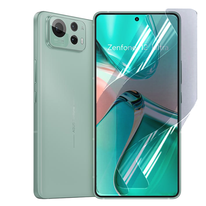 Протиударна гідрогелева плівка Hydrogel Film для Asus Zenfone 12 Ultra, Transparent