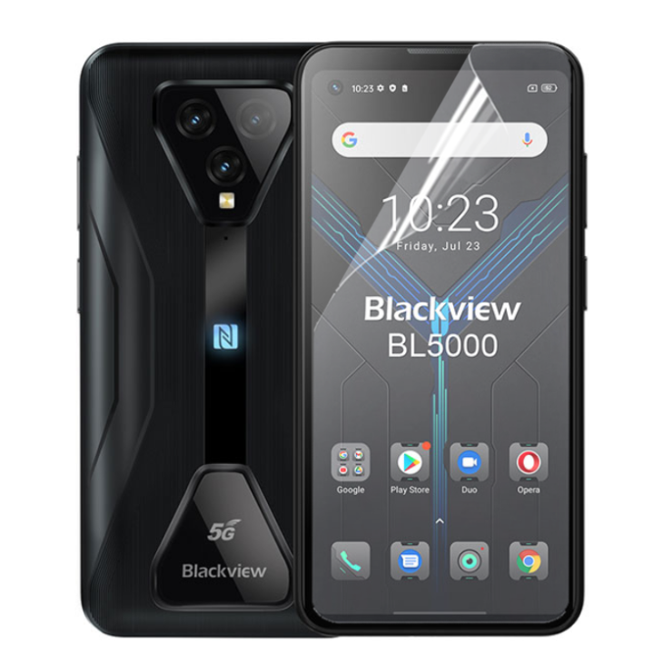 Протиударна гідрогелева плівка Hydrogel Film для Blackview BL5000 5G, Transparent