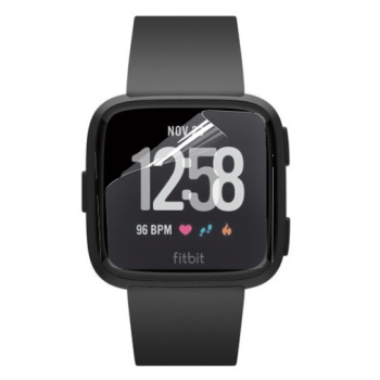 Противоударная гидрогелевая пленка Hydrogel Film для Fitbit Versa (3 шт), Transparent