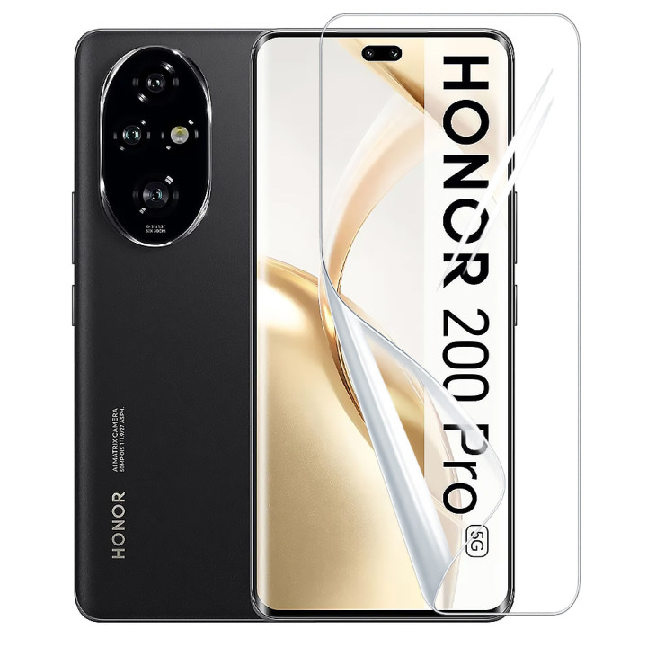 Гидрогелевая пленка Hydrogel Film для Honor 200 Pro, Transparent