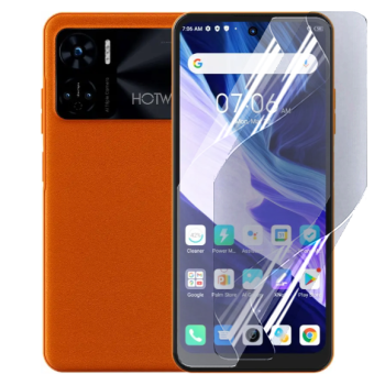 Противоударная гидрогелевая пленка Hydrogel Film для Hotwav Note 12 2024, Transparent