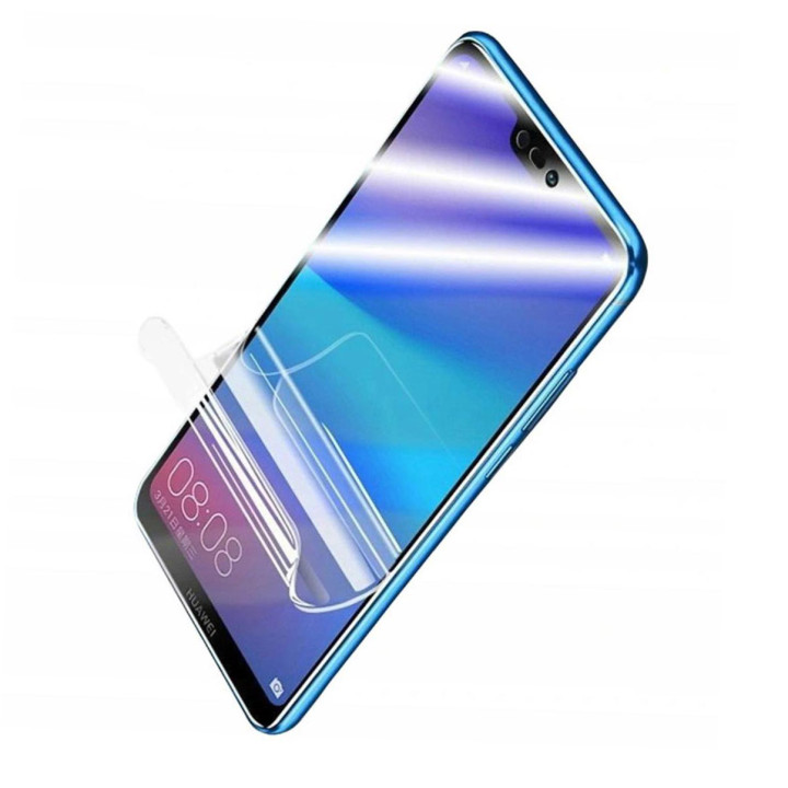 Противоударная гидрогелевая пленка Hydrogel Film для Huawei P20 lite 2019, Transparent