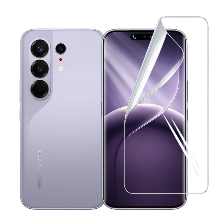 Гидрогелевая пленка Hydrogel Film для Tecno Camon 50 Pro 4G, Transparent