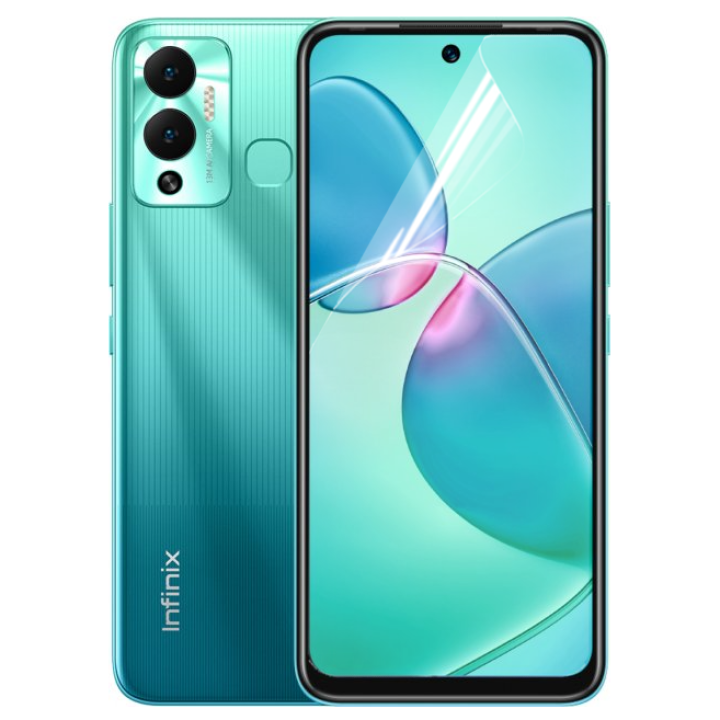 Противоударная гидрогелевая пленка Hydrogel Film для Infinix Hot 12 Play, Transparent