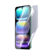 Противоударная гидрогелевая пленка Hydrogel Film для Infinix Hot 50, Transparent