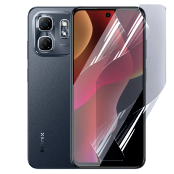Противоударная гидрогелевая пленка Hydrogel Film для Infinix Hot 50i, Transparent