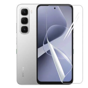 Противоударная гидрогелевая пленка Hydrogel Film для Infinix Hot 60i, Transparent