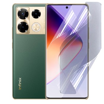 Протиударна гідрогелева плівка Hydrogel Film для Infinix Note 40 Pro 4G / 5G, Transparent
