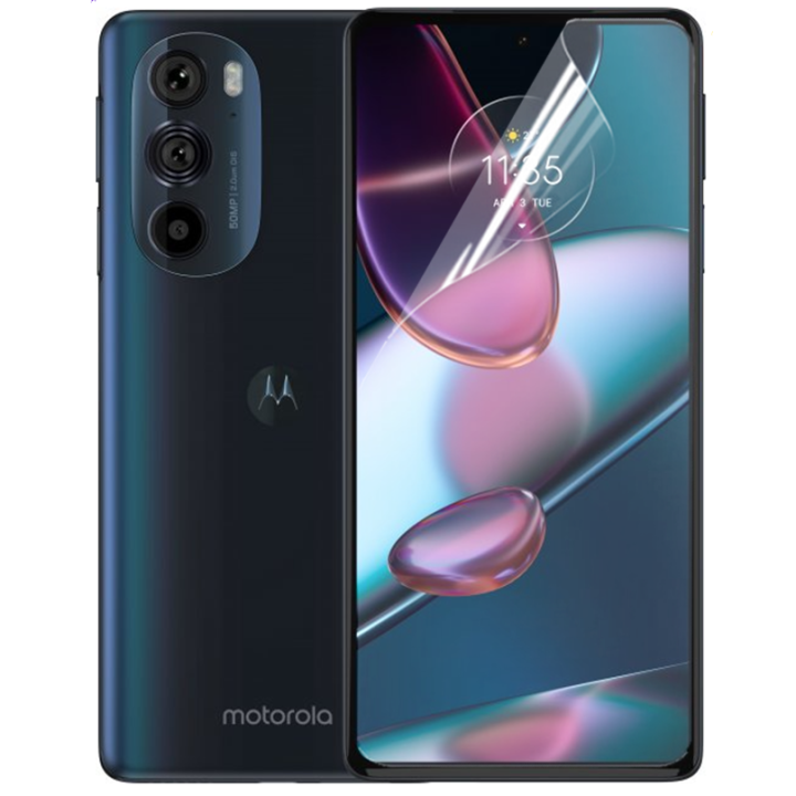 Протиударна гідрогелева плівка Hydrogel Film для Motorola Edge 30 Pro, Transparent