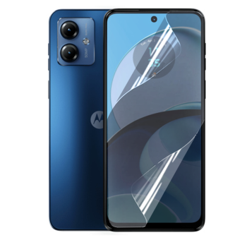 Протиударна гідрогелева плівка Hydrogel Film для Motorola Moto G14, Transparent