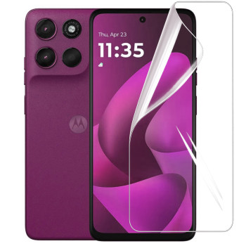 Гідрогелева плівка Hydrogel Film для Motorola Moto G57​, Transparent