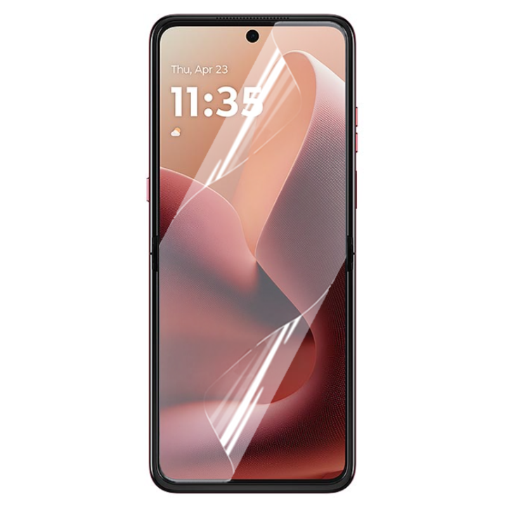 Протиударна гідрогелева плівка Hydrogel Film для Motorola Razr 60 Ultra​​, Transparent