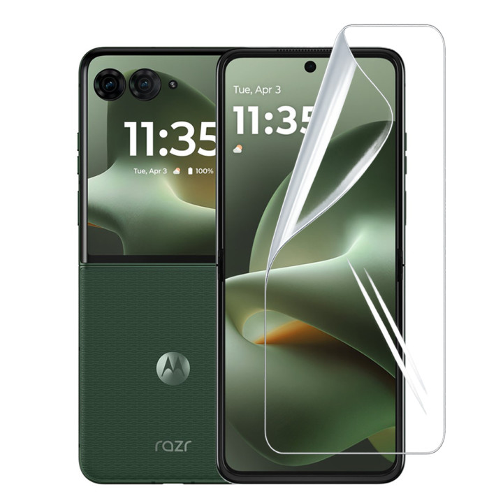 Гідрогелева плівка Hydrogel Film для Motorola Razr 70+, Transparent