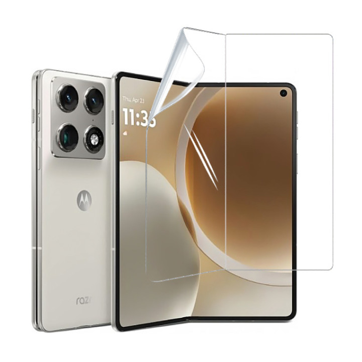 Гидрогелевая пленка Hydrogel Film для Motorola Razr Fold 5G, Transparent