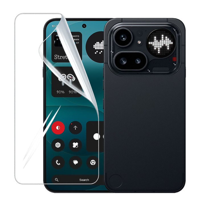 Гидрогелевая пленка Hydrogel Film для Nothing Phone (4a) Pro​​​, Transparent