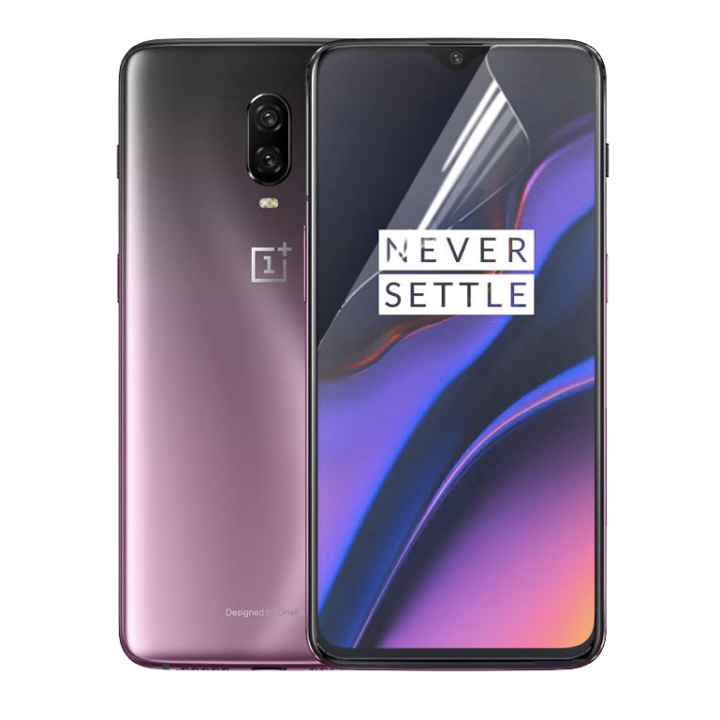 Противоударная гидрогелевая пленка Hydrogel Film для OnePlus 6T, Transparent