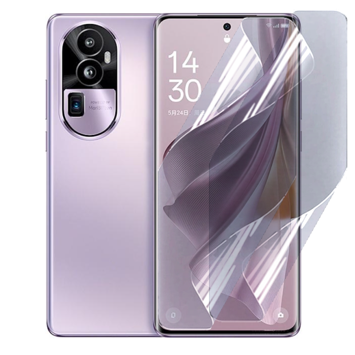 Протиударна гідрогелева плівка Hydrogel Film для Oppo Reno10 Pro+, Transparent