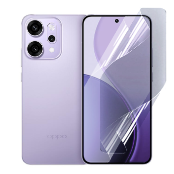Противоударная гидрогелевая пленка Hydrogel Film для Oppo Reno14 Pro, Transparent