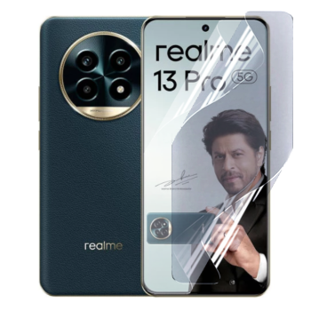 Противоударная гидрогелевая пленка Hydrogel Film для Realme 13 pro, Transparent