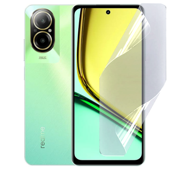 Противоударная гидрогелевая пленка Hydrogel Film для Realme C67 4G, Transparent