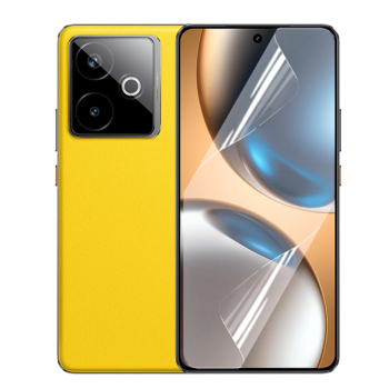 Противоударная гидрогелевая пленка Hydrogel Film для Realme GT 7T, Transparent