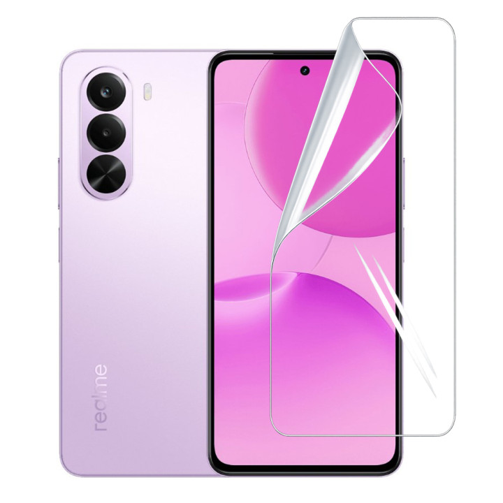 Гидрогелевая пленка Hydrogel Film для Realme P4x, Transparent