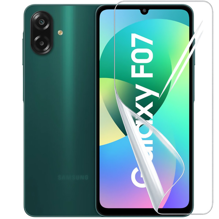 Гідрогелева плівка Hydrogel Film для Samsung Galaxy F07, Transparent