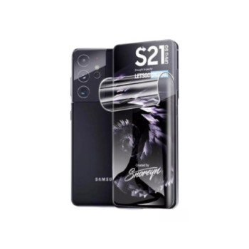 Противоударная гидрогелевая пленка Hydrogel Film для Samsung Galaxy S21 Ultra 5G, Transparent