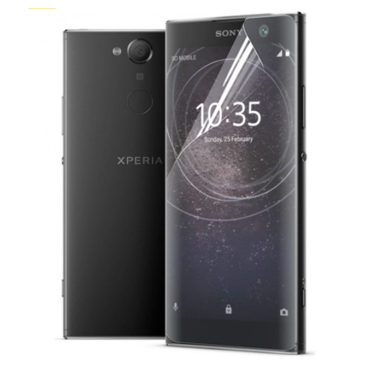 Противоударная гидрогелевая пленка Hydrogel Film для Sony Xperia XA2, Transparent