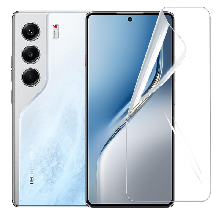 Гідрогелева плівка Hydrogel Film для Tecno Camon 40, Transparent