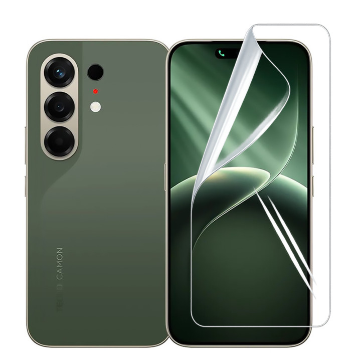 Гідрогелева плівка Hydrogel Film для Tecno Camon 50​​​​​, Transparent