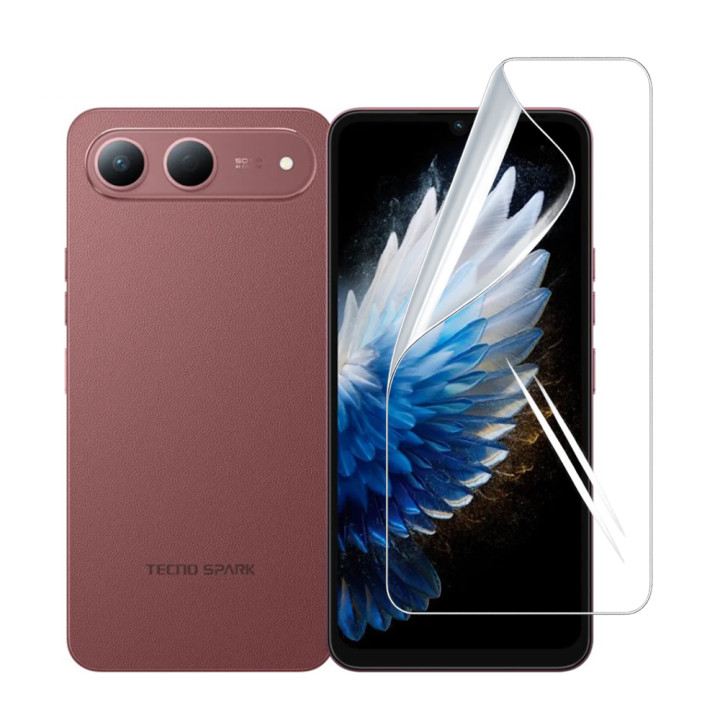 Гидрогелевая пленка Hydrogel Film для Tecno Spark 40 5G​​​​​​, Transparent