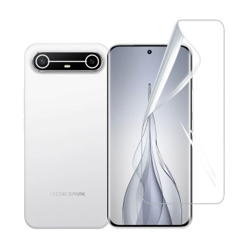 Гідрогелева плівка Hydrogel Film для Tecno Spark Slim, Transparent