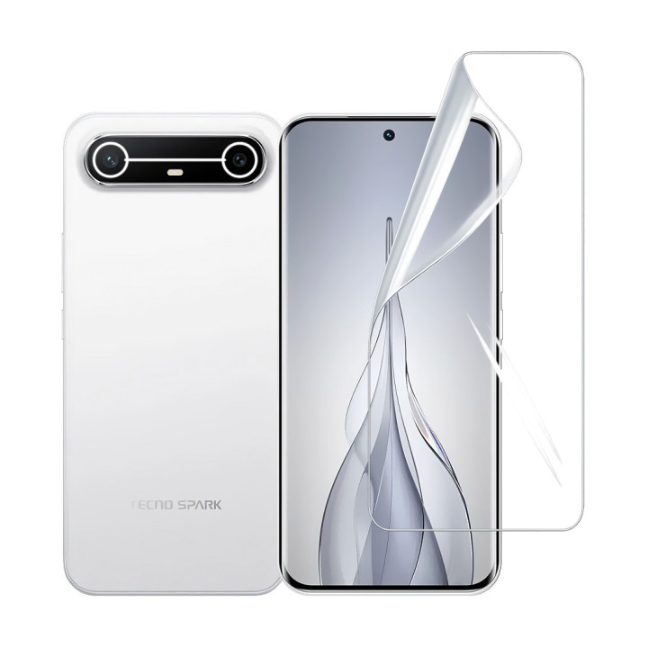 Гідрогелева плівка Hydrogel Film для Tecno Spark Slim, Transparent