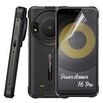 Противоударная гидрогелевая пленка Hydrogel Film для Ulefone Armor 16 Pro, Transparent