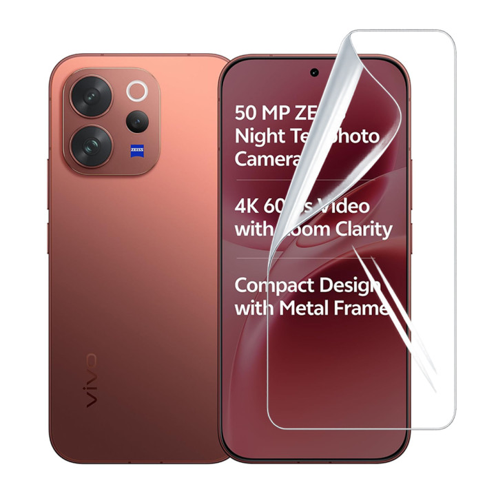 Гидрогелевая пленка Hydrogel Film для Vivo V70, Transparent