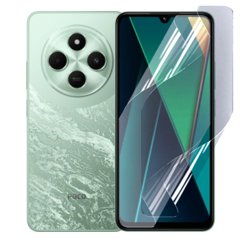 Протиударна гідрогелева плівка Hydrogel Film для Xiaomi Poco C75​, Transparent