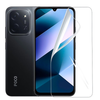 Гидрогелевая пленка Hydrogel Film для Xiaomi Poco C85 4G, Transparent