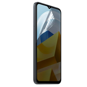Протиударна гідрогелева плівка Hydrogel Film для Xiaomi Poco M5, Transparent