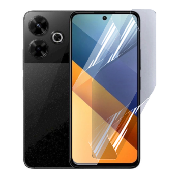 Протиударна гідрогелева плівка Hydrogel Film для Xiaomi Poco M6 4G / Poco M6 Plus, Transparent